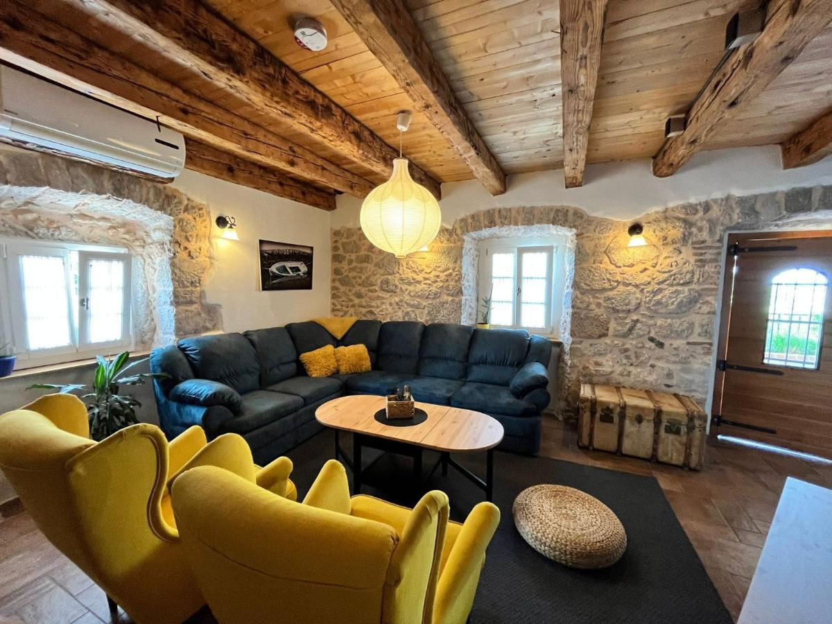 Villa Ca'Pietra, Rustic Stone House Malinska Kültér fotó